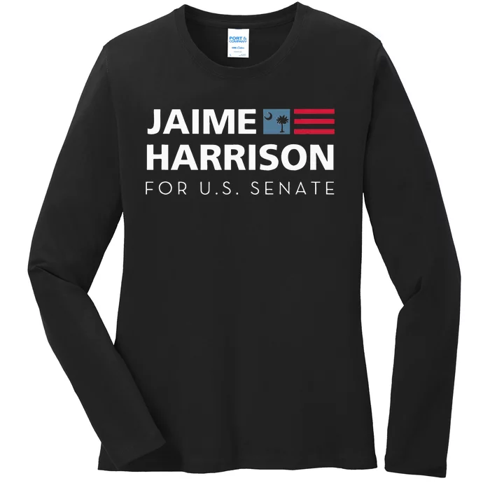 Jaime Harrison Senate 2020 South Carolina Senator Ladies Long Sleeve Shirt