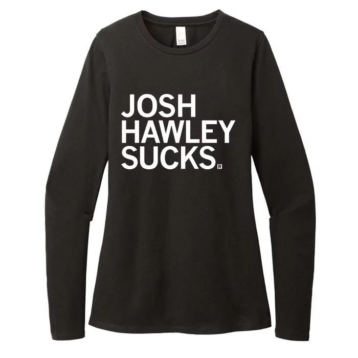 Josh Hawley Sucks Womens CVC Long Sleeve Shirt