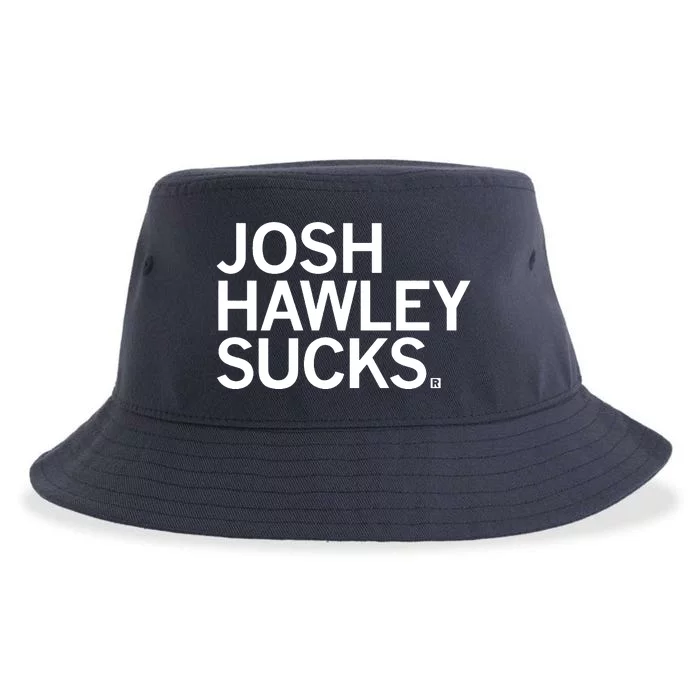 Josh Hawley Sucks Sustainable Bucket Hat