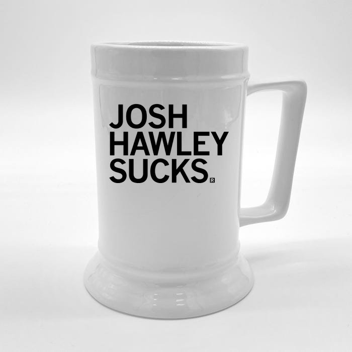 Josh Hawley Sucks Front & Back Beer Stein