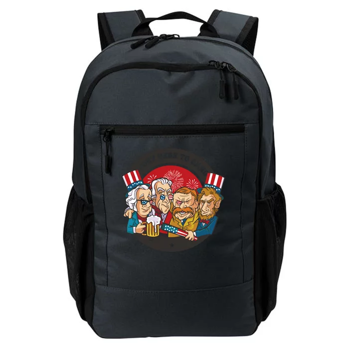 Just Here To Bang President Funny USA Daily Commute Backpack