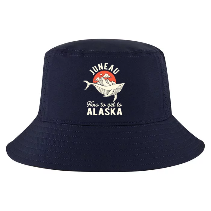 Juneau How To Get To Alaska Cool Comfort Performance Bucket Hat