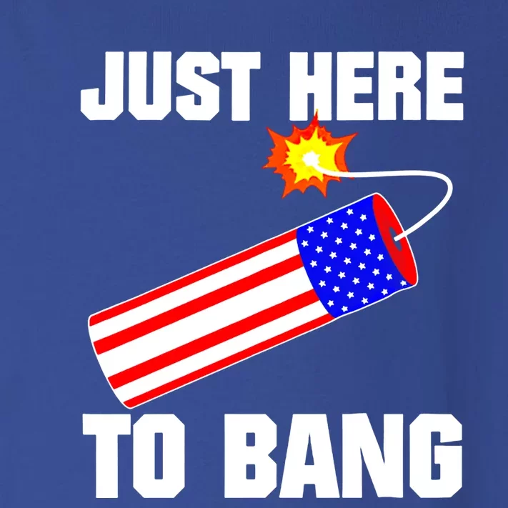 Just Here To Bang Gunpowder Flag Us Gift Toddler Long Sleeve Shirt