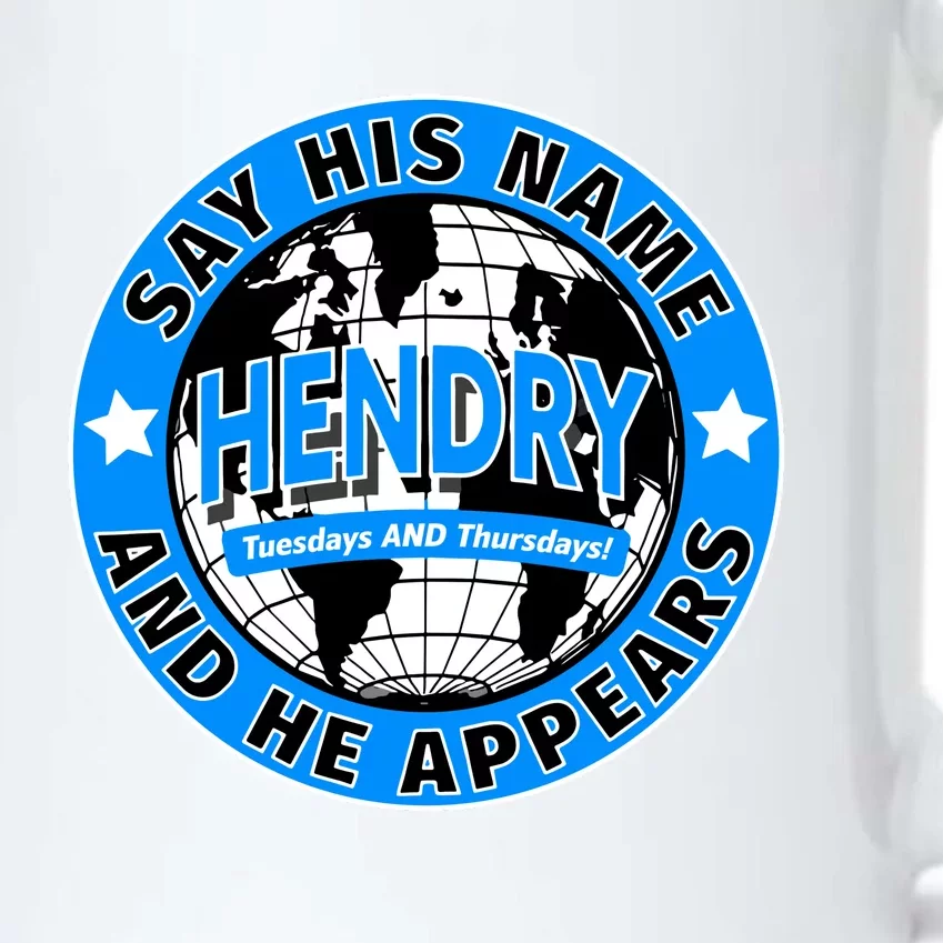 Joe Hendry Tuesdays And Thursdays Black Color Changing Mug