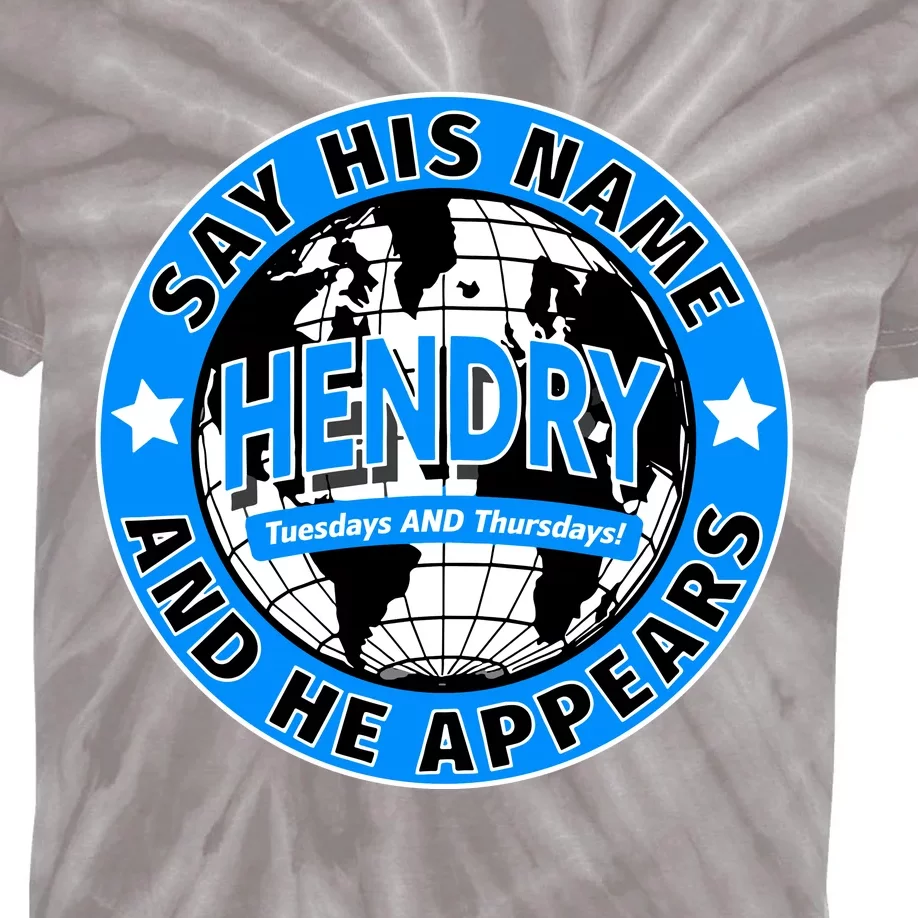 Joe Hendry Tuesdays And Thursdays Kids Tie-Dye T-Shirt