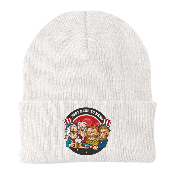 Just Here To Bang American Presidents Knit Cap Winter Beanie