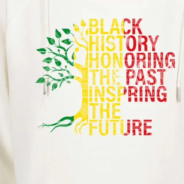 Junenth Honoring The Past Inspiring The Future Cool Gift Womens Funnel Neck Pullover Hood