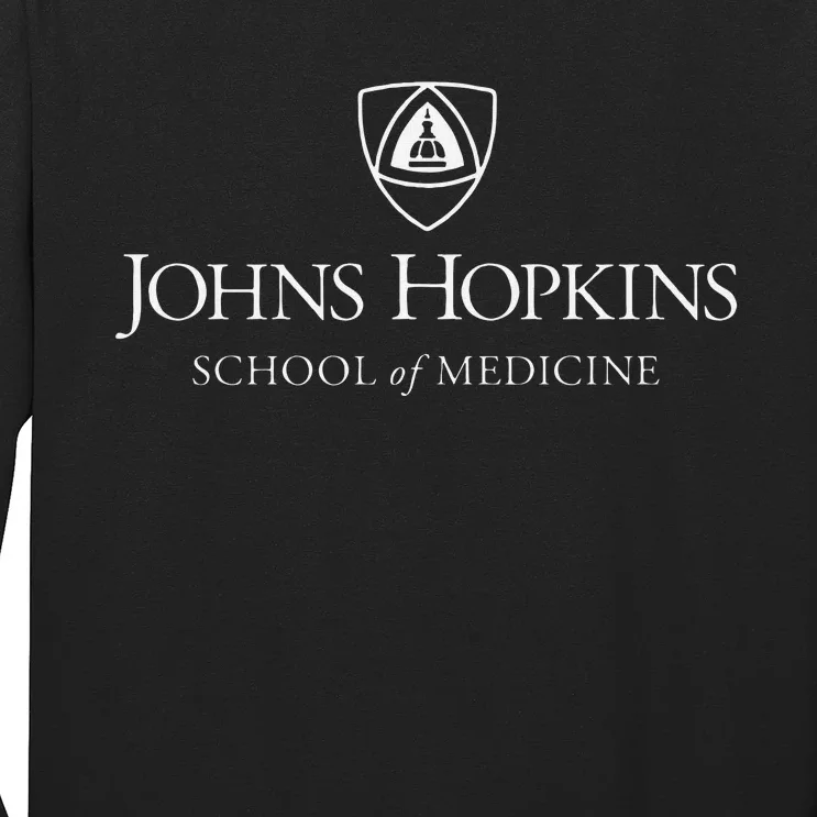 Johns Hopkins University Medicine Hoodie Long Sleeve Shirt