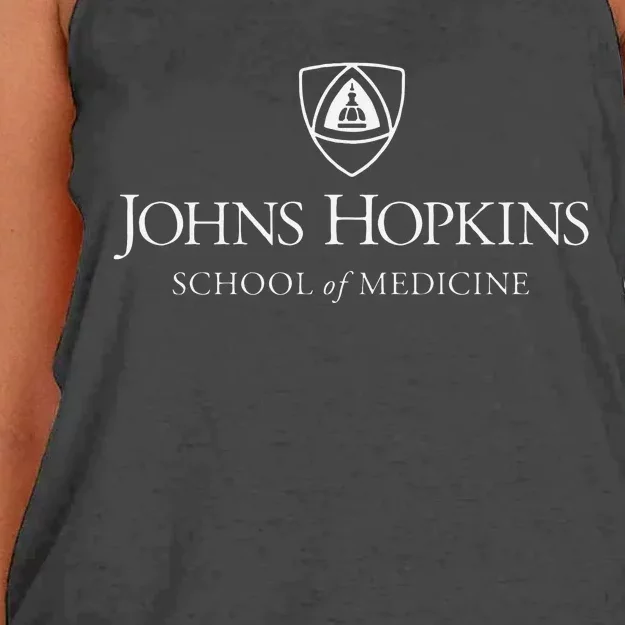 Johns Hopkins University Medicine Hoodie Women's Knotted Racerback Tank