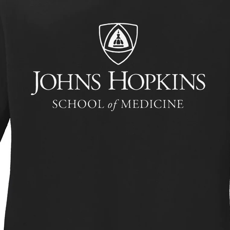 Johns Hopkins University Medicine Hoodie Ladies Long Sleeve Shirt