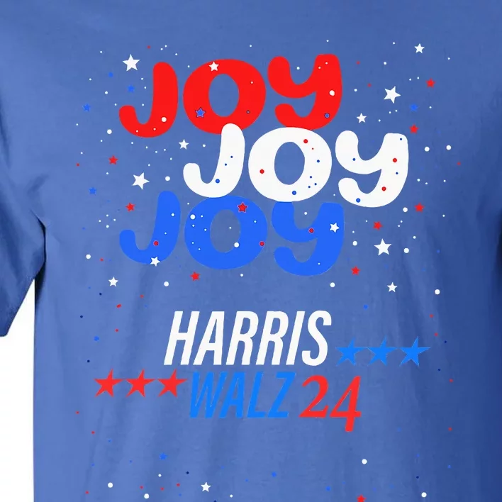 Joy Harris Walz 2024 Red White And Blue Tall T-Shirt