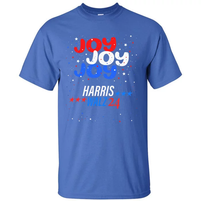 Joy Harris Walz 2024 Red White And Blue Tall T-Shirt