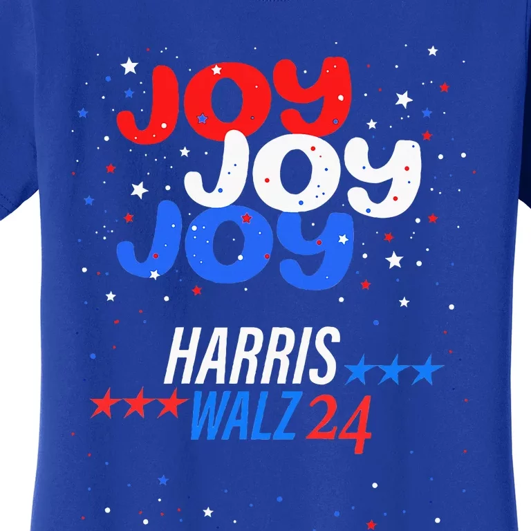 Joy Harris Walz 2024 Red White And Blue Women's T-Shirt