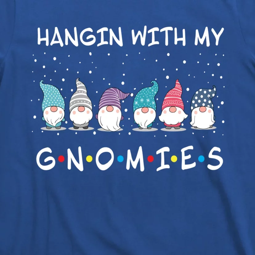 Just Hanging With My Christmas Gnomies Gift T-Shirt