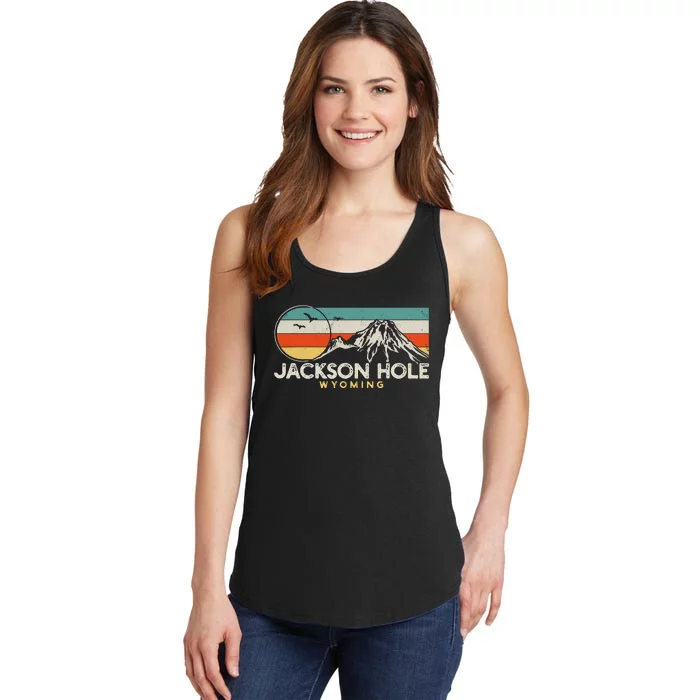 Jackson Hole Wyoming Travel Ladies Essential Tank