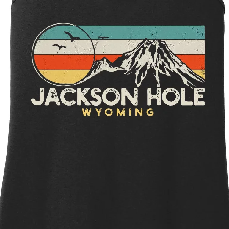 Jackson Hole Wyoming Travel Ladies Essential Tank