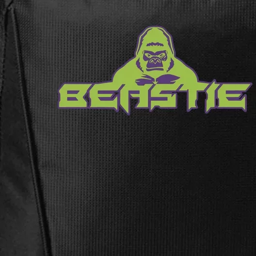 Jeff H.A.R.D.Y Wearing Beastie Gorilla City Backpack