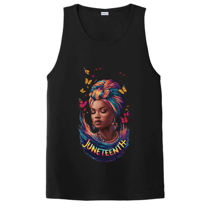 Juneteenth I Am The Storm Poem Black History Month Women Performance Tank