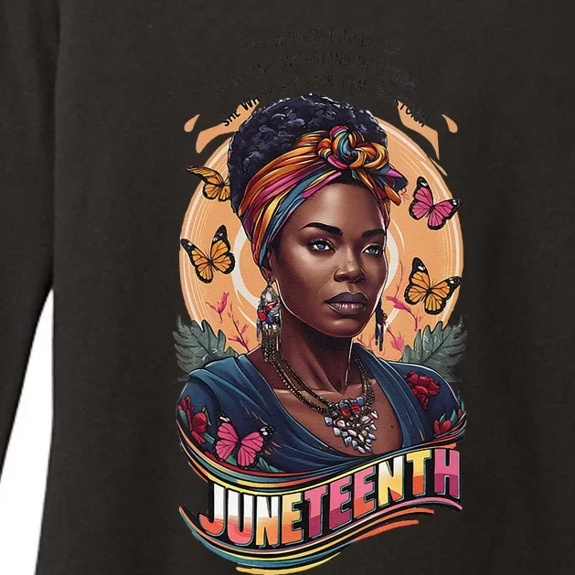 Juneteenth I Am The Storm Poem Black History Month Women Womens CVC Long Sleeve Shirt