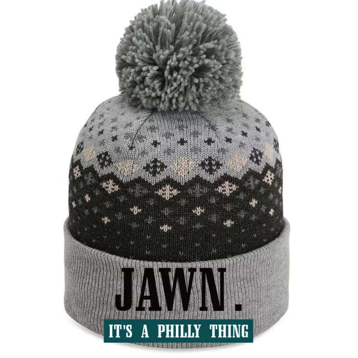 Jawn Its A Philly Thing Philadelphia Slang The Baniff Cuffed Pom Beanie