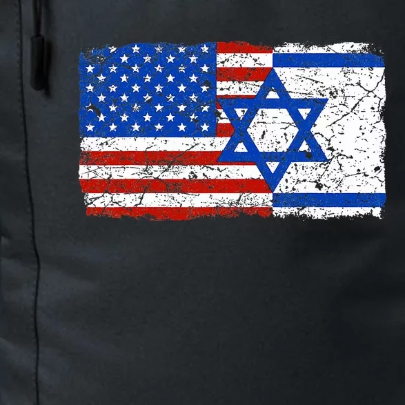 Jewish Israeli American Jew Flag Israel America USA Daily Commute Backpack