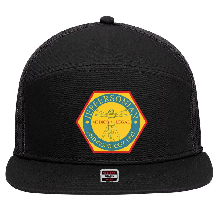 Jeffersonian Institute Anthropology Unit 7 Panel Mesh Trucker Snapback Hat