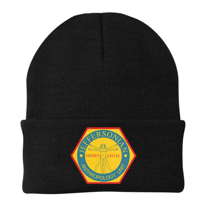 Jeffersonian Institute Anthropology Unit Knit Cap Winter Beanie