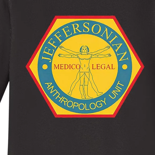 Jeffersonian Institute Anthropology Unit Baby Long Sleeve Bodysuit