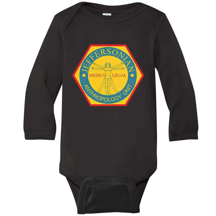 Jeffersonian Institute Anthropology Unit Baby Long Sleeve Bodysuit