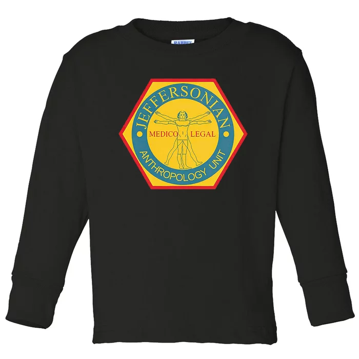 Jeffersonian Institute Anthropology Unit Toddler Long Sleeve Shirt