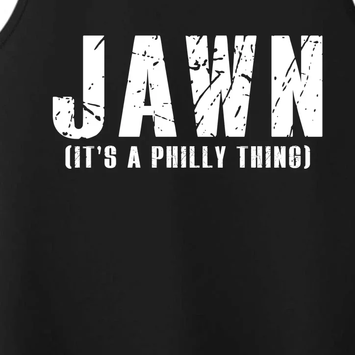 Jawn It's A Philly Thing Philadelphia Fan Pride Performance Tank