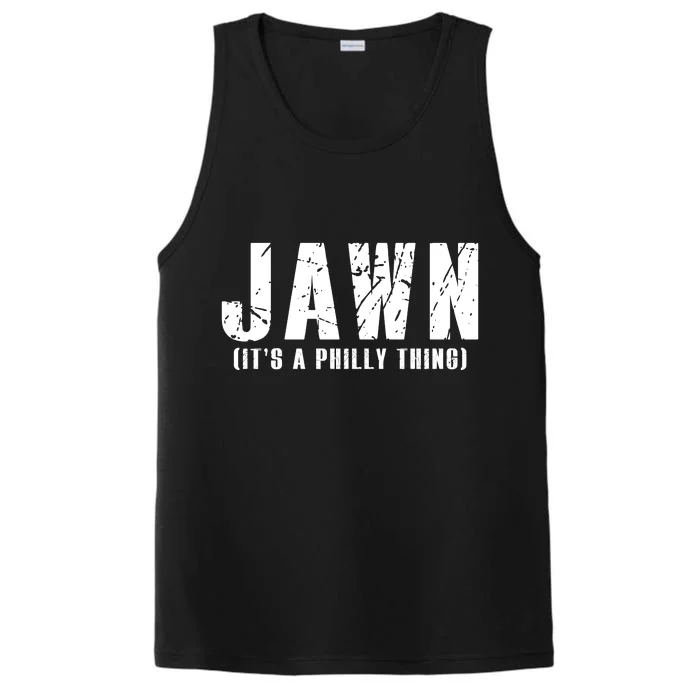 Jawn It's A Philly Thing Philadelphia Fan Pride Performance Tank