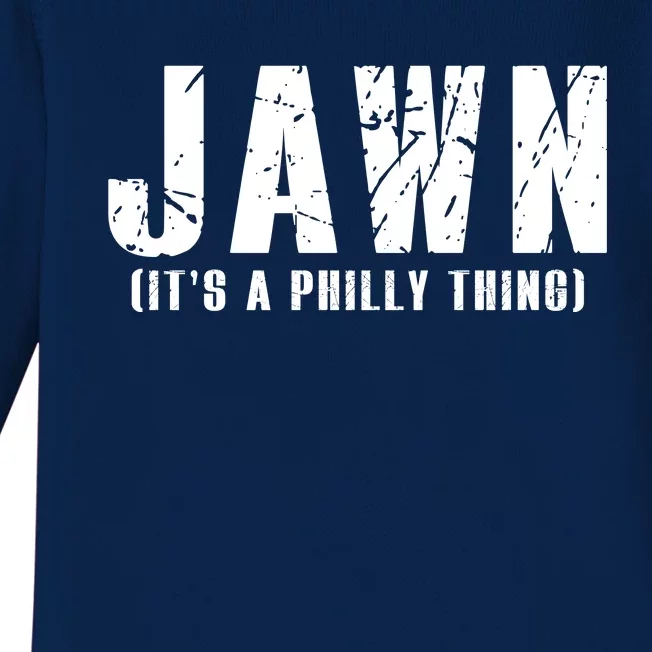 Jawn It's A Philly Thing Philadelphia Fan Pride Baby Long Sleeve Bodysuit