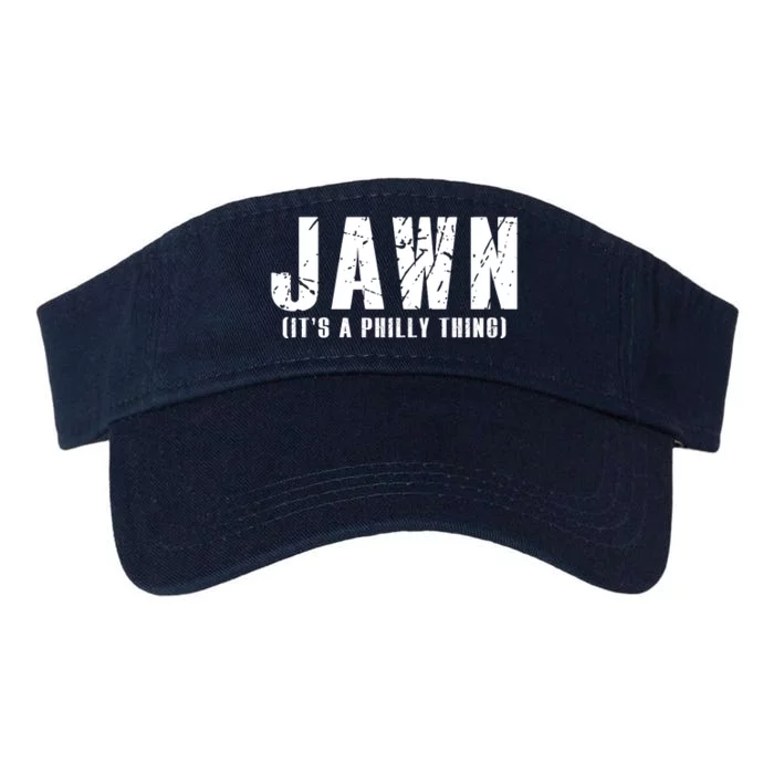 Jawn It's A Philly Thing Philadelphia Fan Pride Valucap Bio-Washed Visor