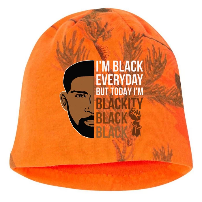 Juneteenth I'm Blackity Black Man African American History Kati - Camo Knit Beanie