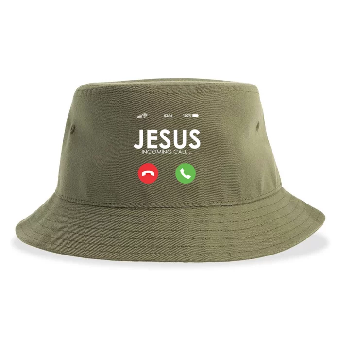 Jesus Is Calling Christian Meaningful Gift Sustainable Bucket Hat