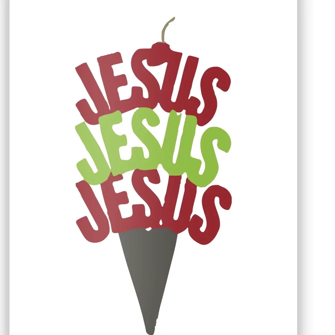 Jesus Ice Cream Poster