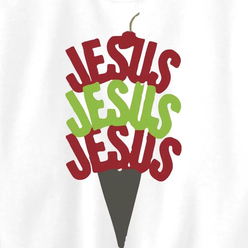 Jesus Ice Cream Kids Sweatshirt