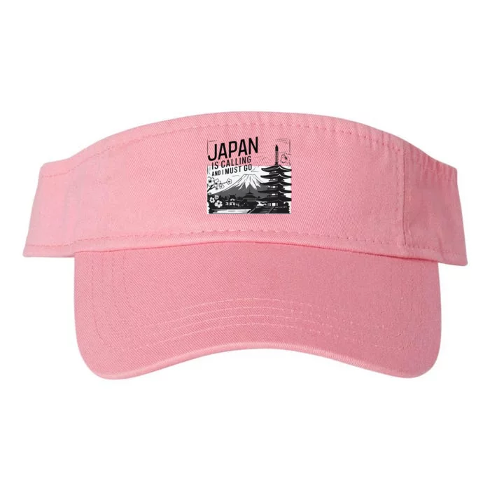 Japan Is Calling And I Must Go Valucap Bio-Washed Visor