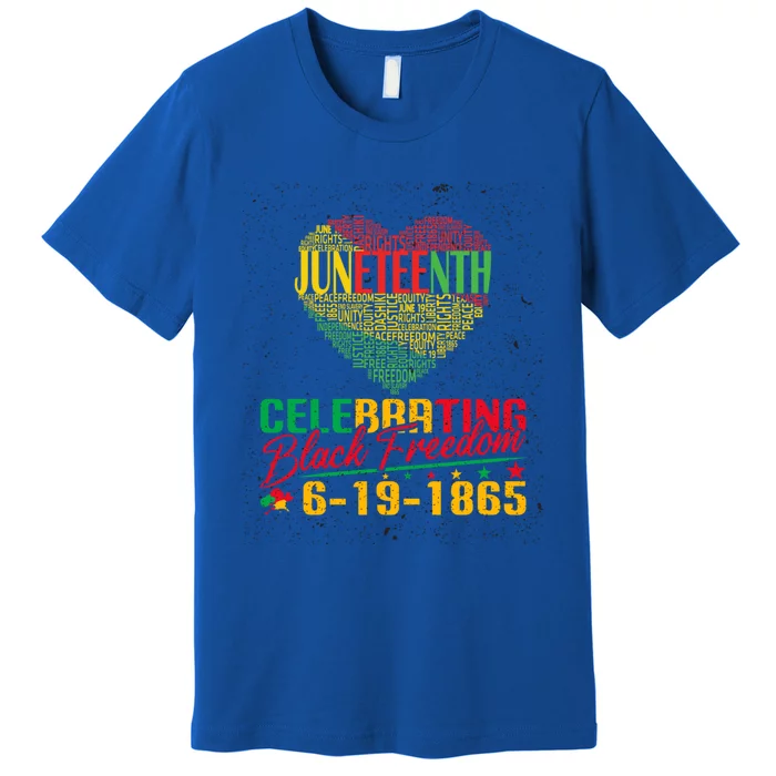 Junenth Independence Celebration Great Gift Premium T-Shirt