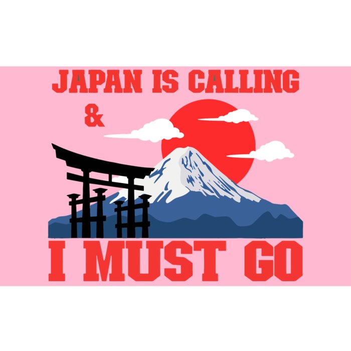 Japan Is Calling And I Must Go Bumper Sticker