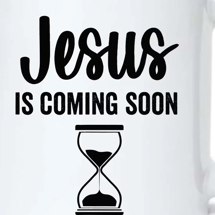 Jesus Is Coming Soon Countdown Christian Religious Faith Black Color Changing Mug