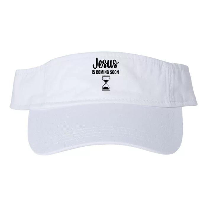 Jesus Is Coming Soon Countdown Christian Religious Faith Valucap Bio-Washed Visor