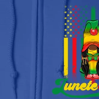 Junenth Independence Celebration Gift Full Zip Hoodie