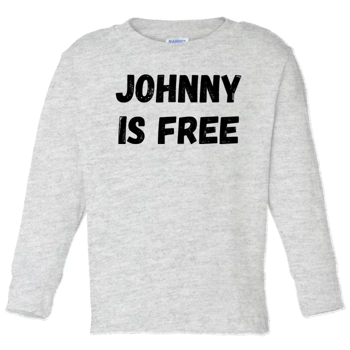 Johnny Is Free Vintage Toddler Long Sleeve Shirt