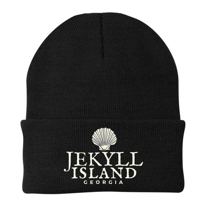 Jekyll Island  Georgia Ocean Shell Knit Cap Winter Beanie