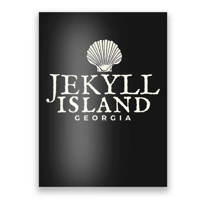 Jekyll Island  Georgia Ocean Shell Poster