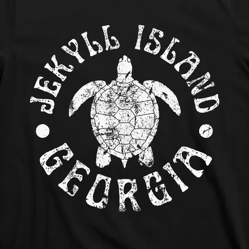 Jekyll Island Georgia Beach Sea Turtle Summer Vacation T-Shirt