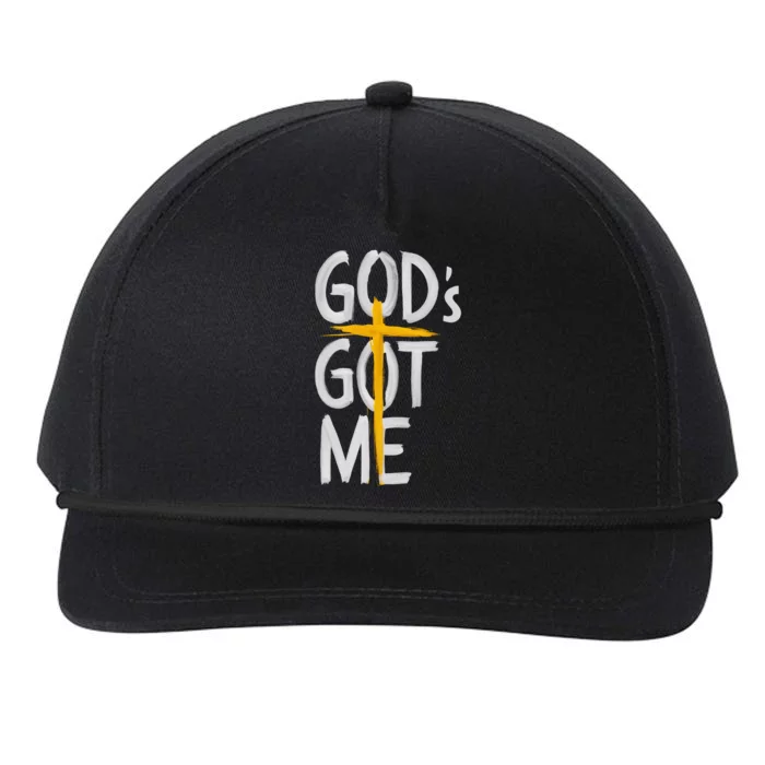 Jesus Inspired GodS Got Me Christian Snapback Five-Panel Rope Hat