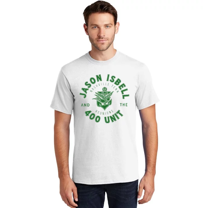 J.A.S.O.N I.S.B.E.L.L Green Solid Style Trending Now Tall T-Shirt